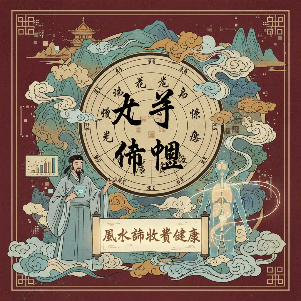 風水師收費健康 - 八字命盤