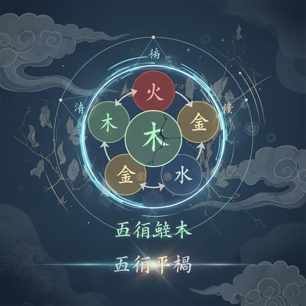 五行平衡 - 五行缺木
