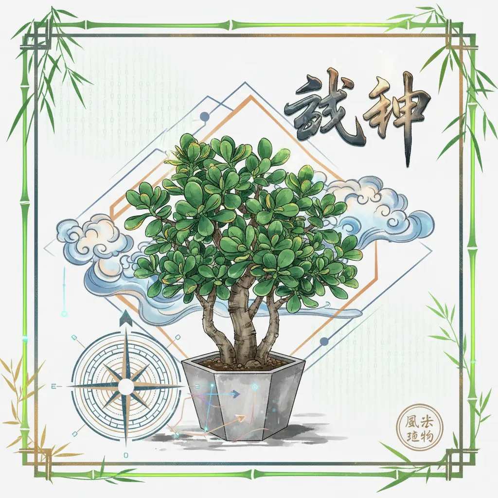 風水植物 - 武曲位