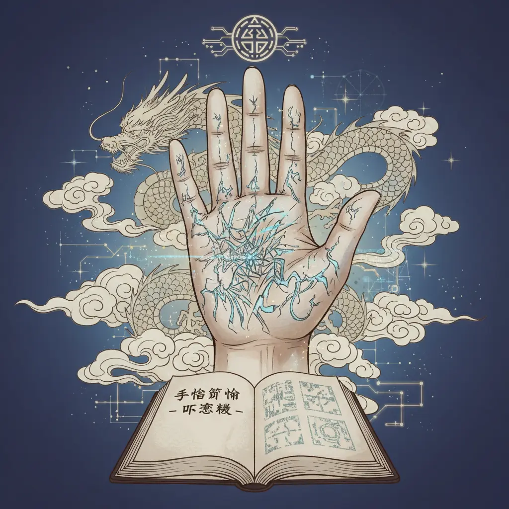 手相算命 - 不測紋