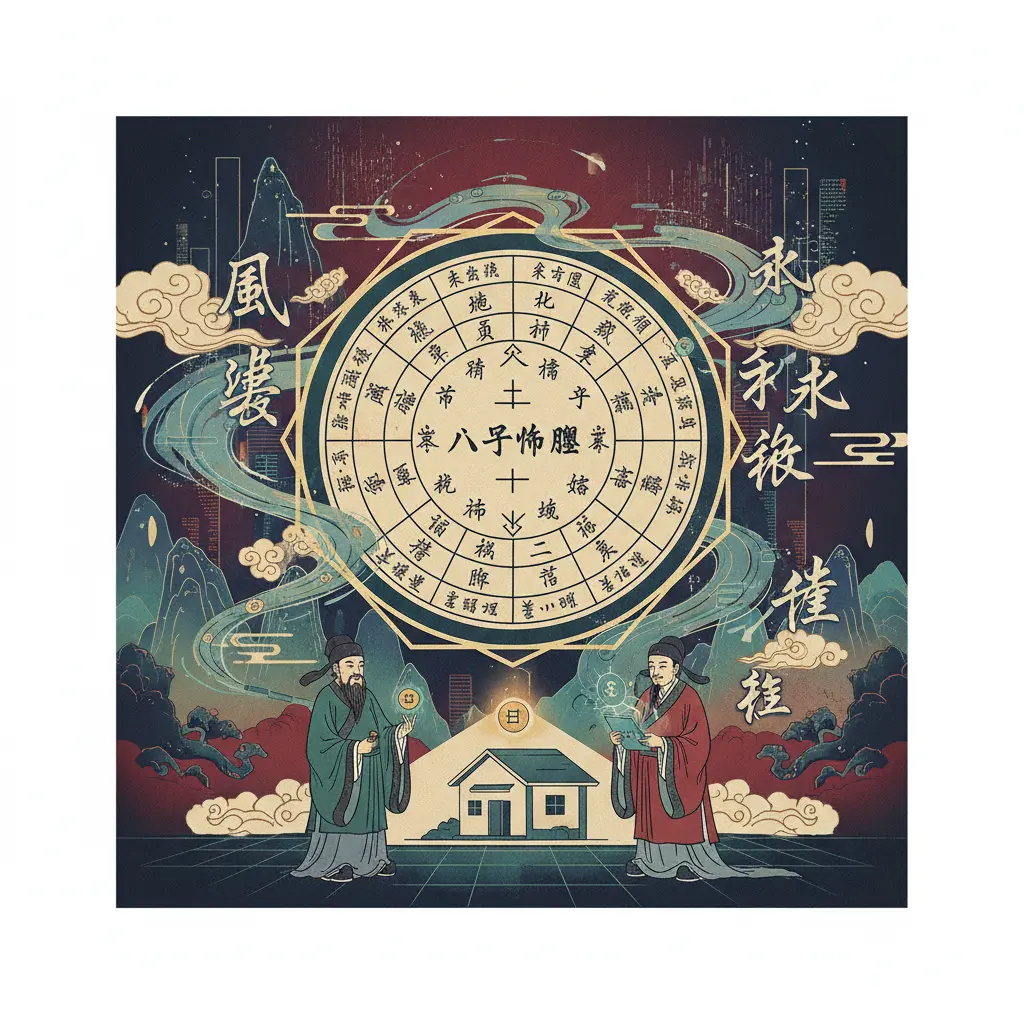 風水收費 - 八字命盤分析