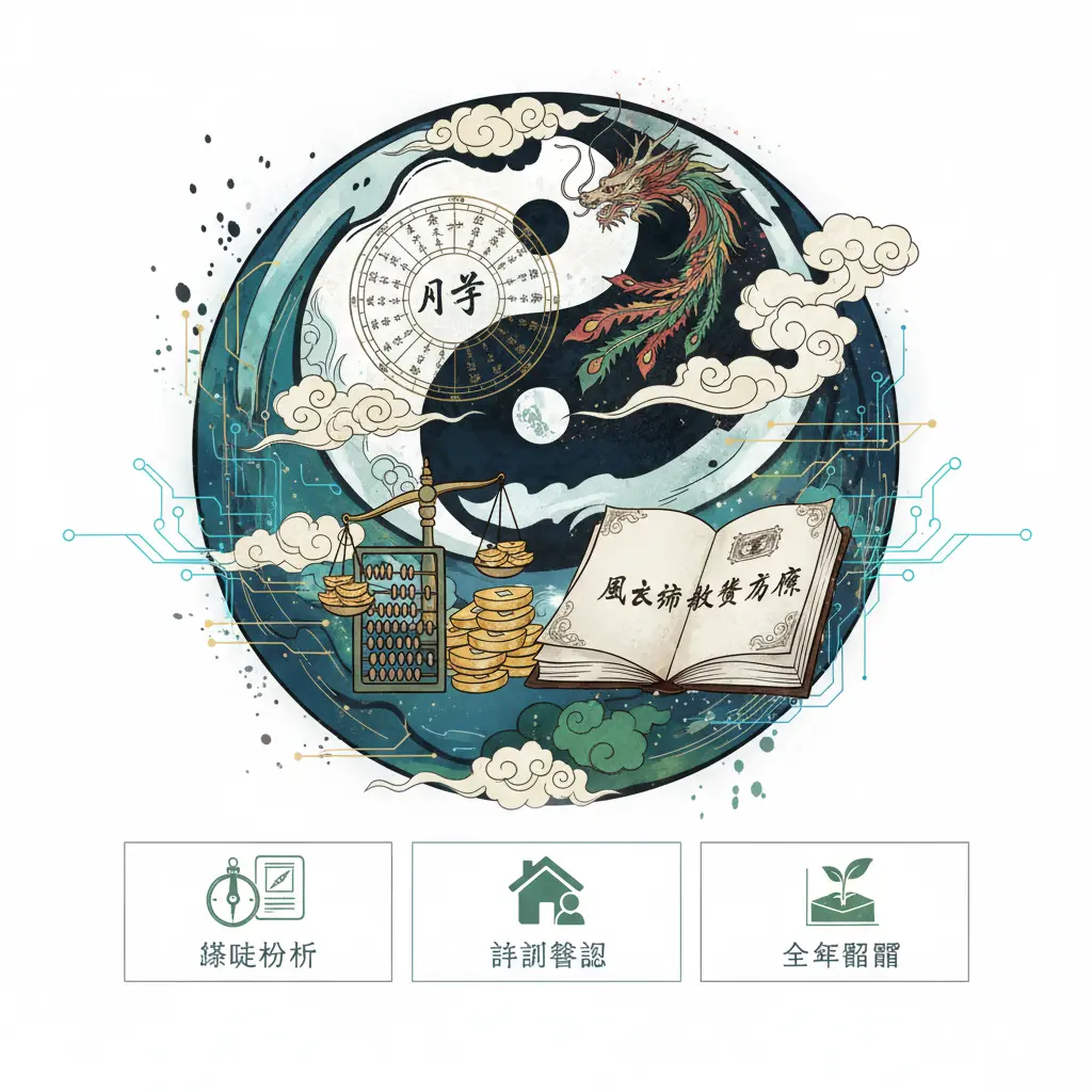 風水師收費方案 - 八字