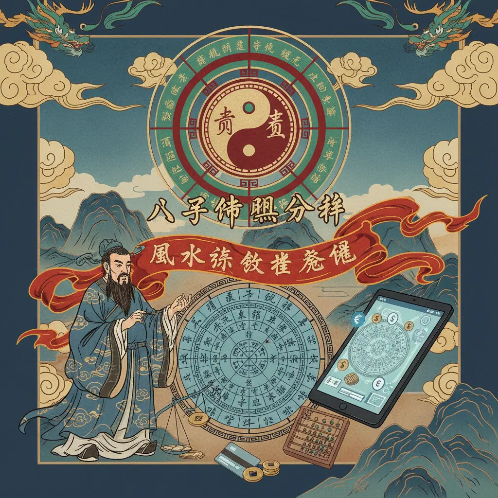 風水師收費範圍 - 八字命盤分析