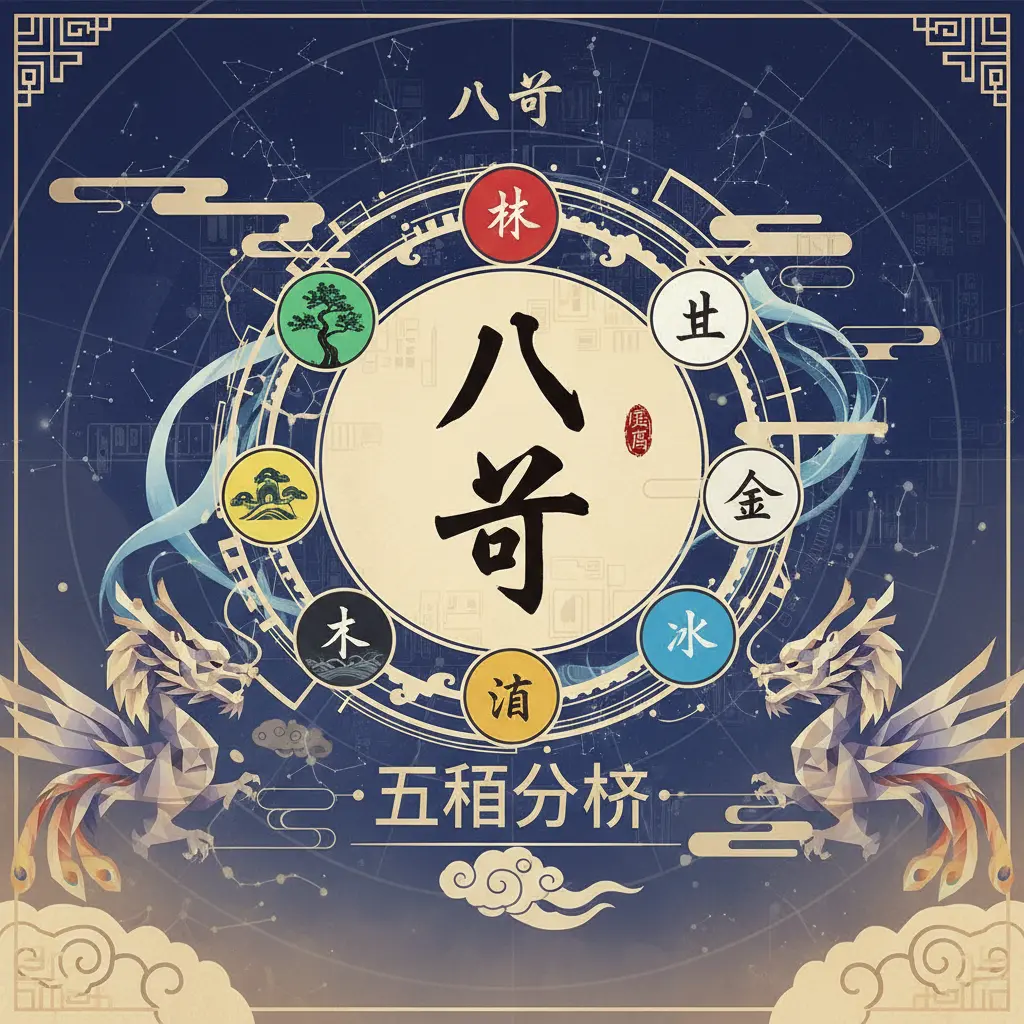 五行分析 - 八字