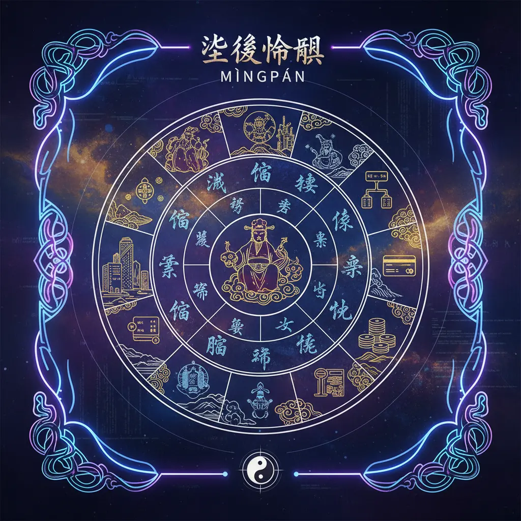 命盤 - 紫微命盤