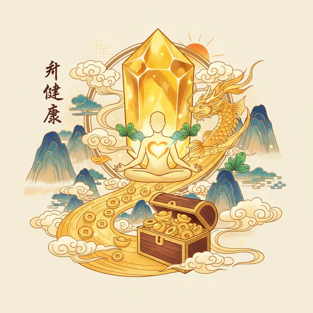 財運健康 - 黃水晶