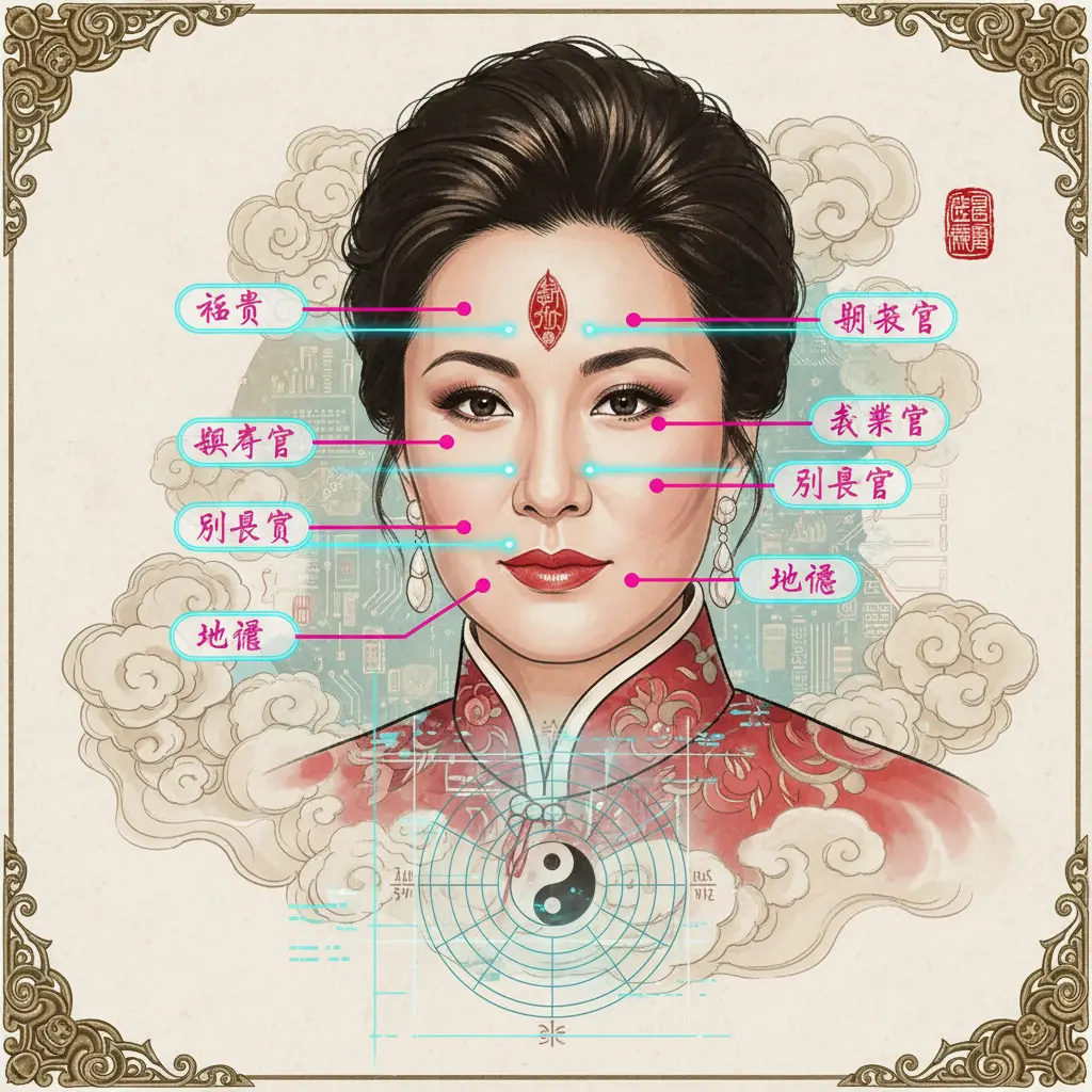 面相分析 - 薛家燕