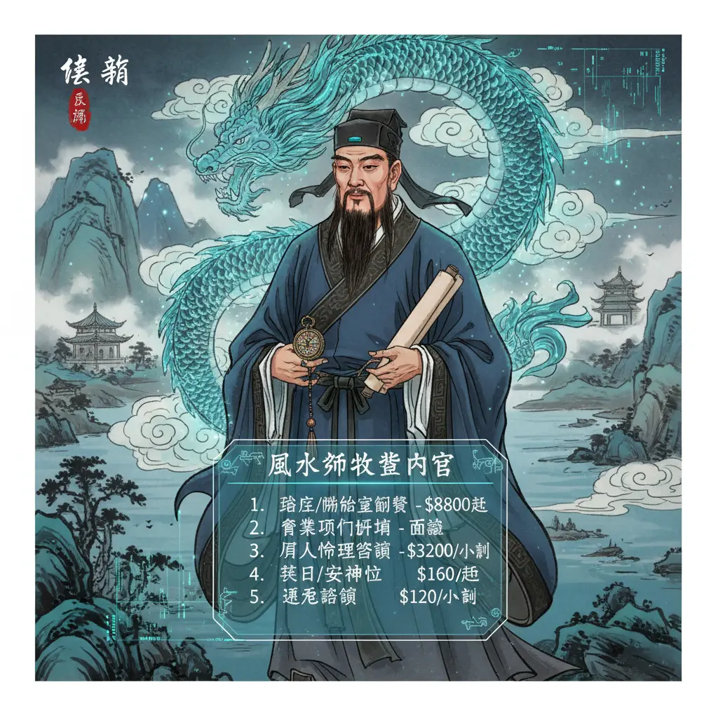 風水師收費內容 - 陳癸龍