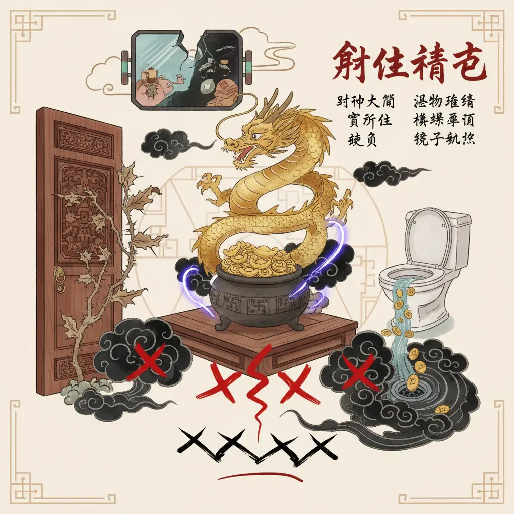 風水禁忌 - 財位