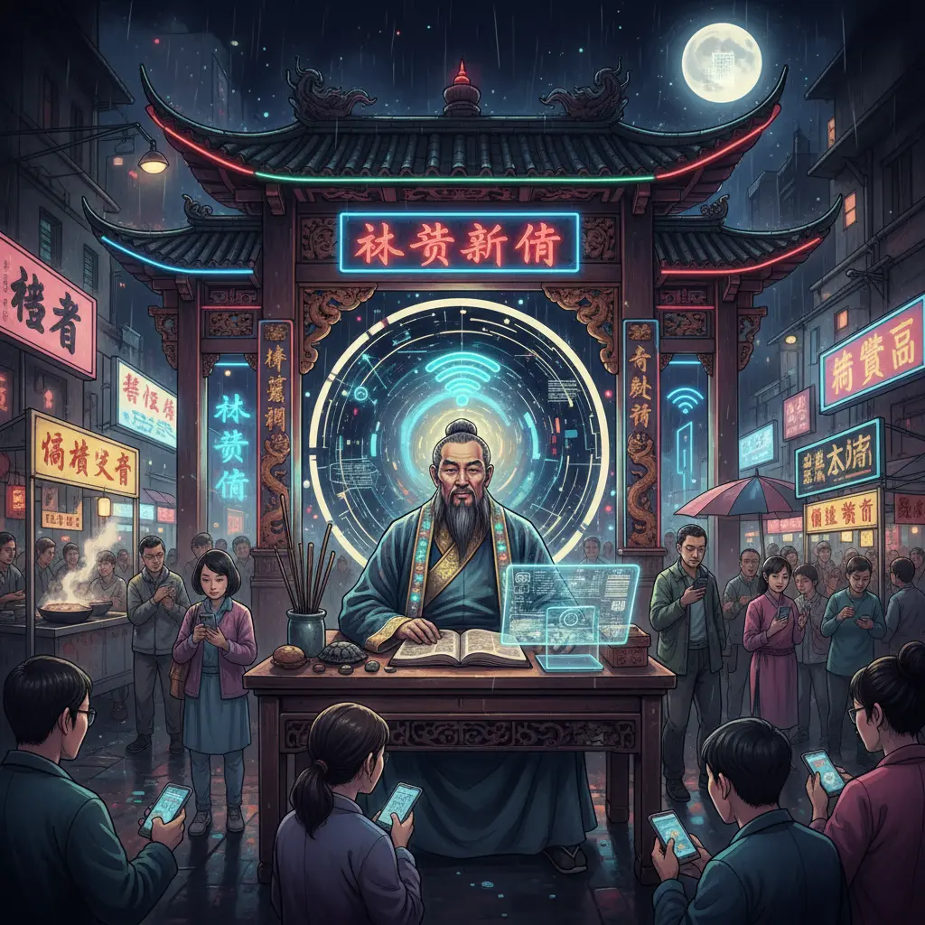 廟街算命 - 林師傅