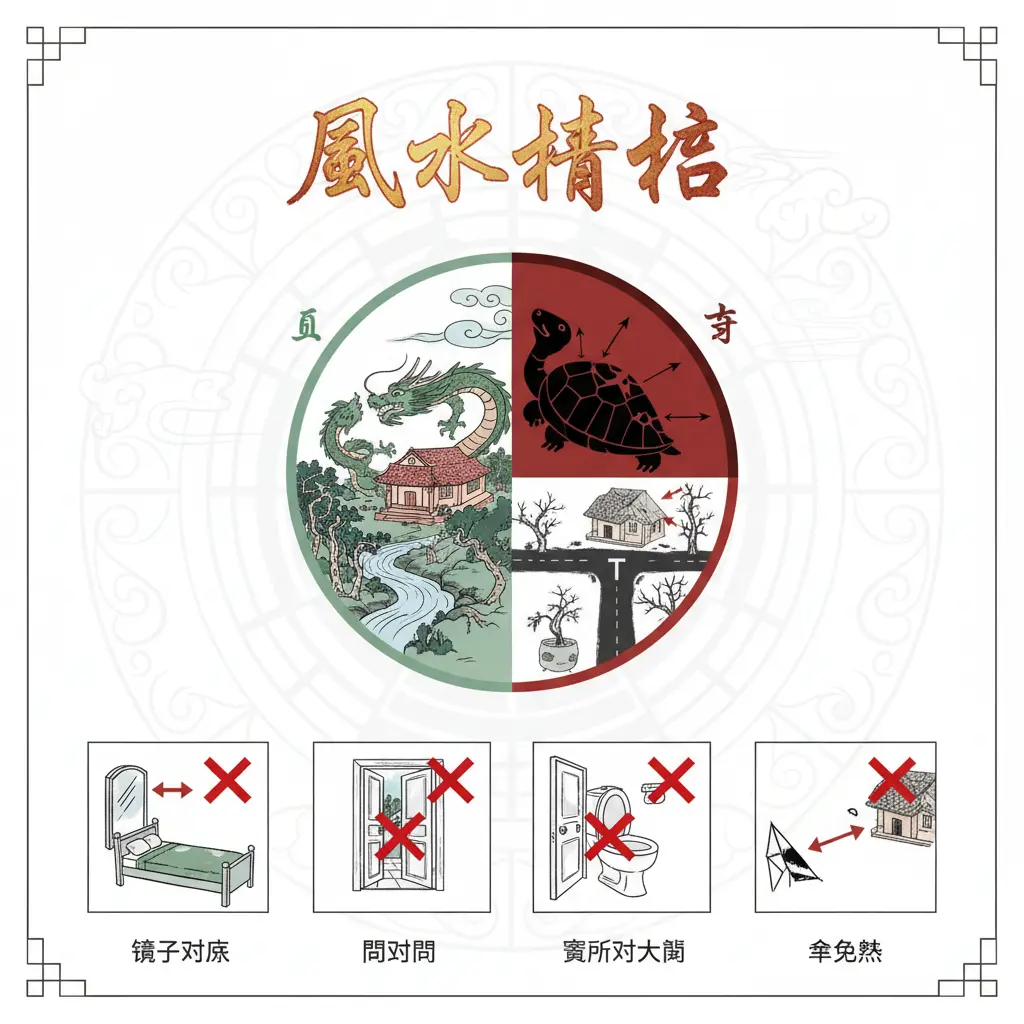 風水分析 - 風水禁忌
