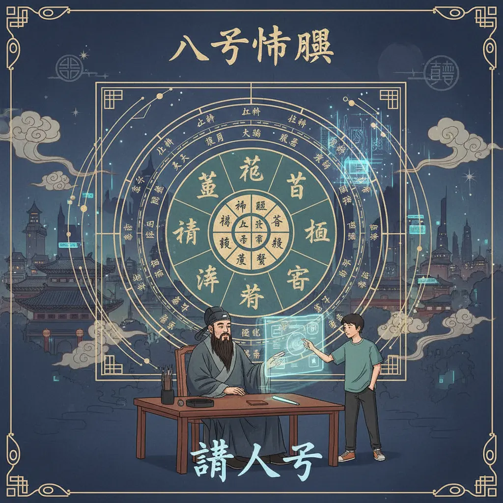 睇八字 - 八字命盤