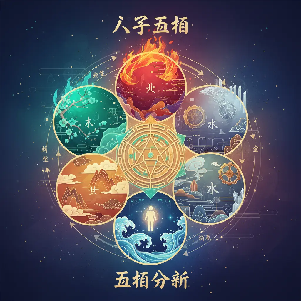 五行分析 - 八字五行