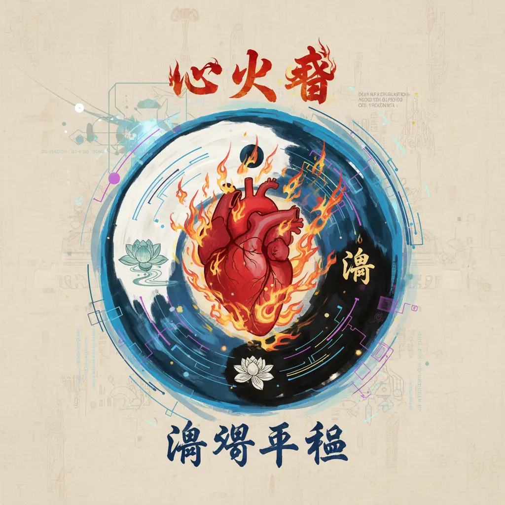 陰陽平衡 - 心火盛