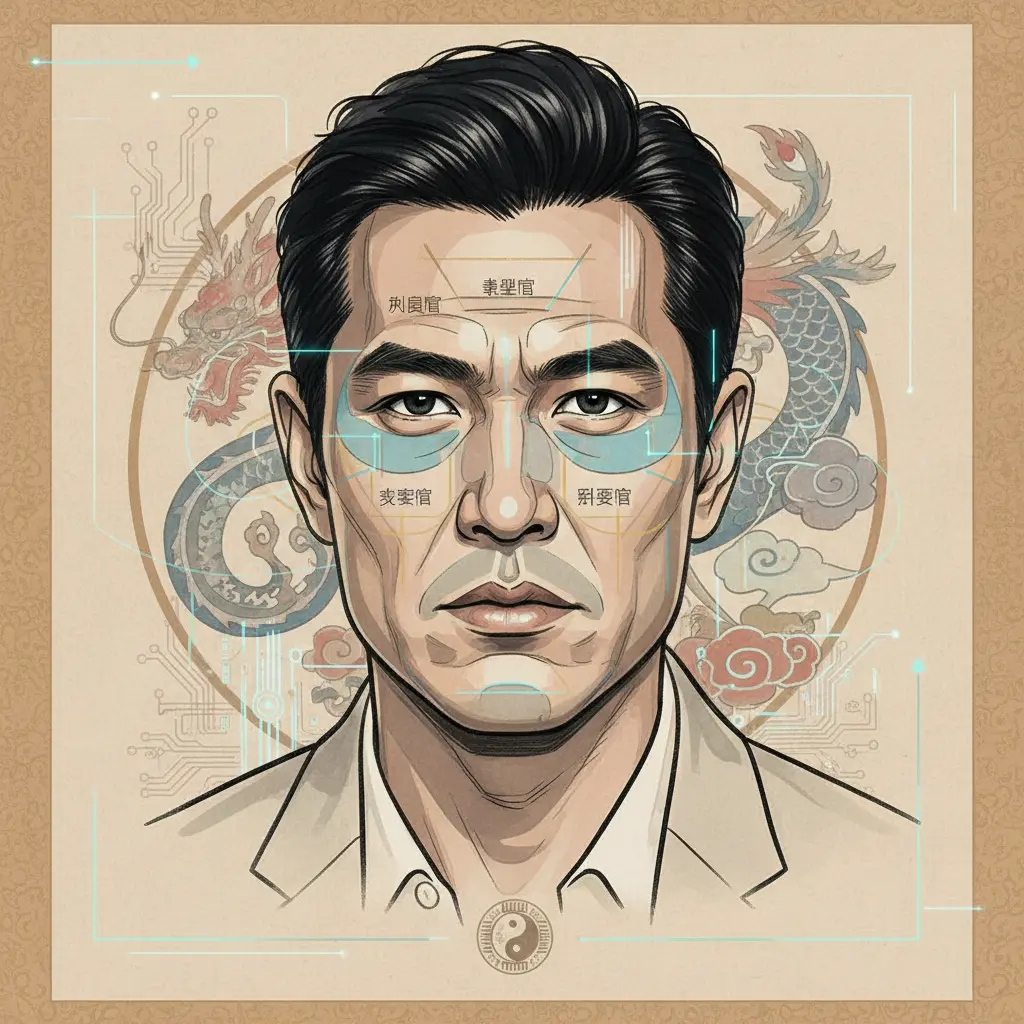 面相分析 - 鍾鎮濤