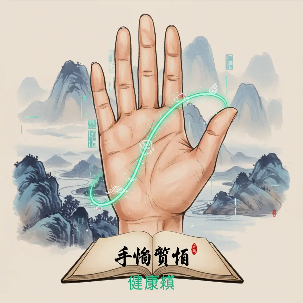 手相算命 - 健康紋