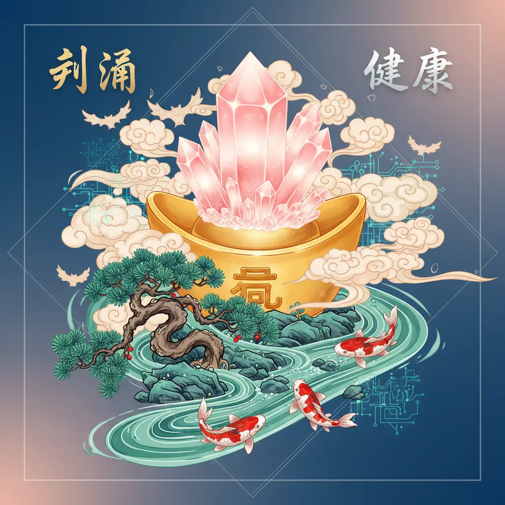 財運健康 - 粉晶