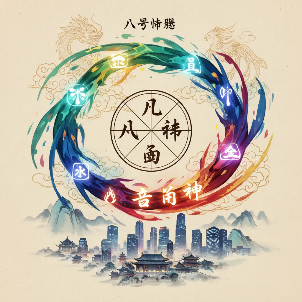 八字命盤 - 喜用神