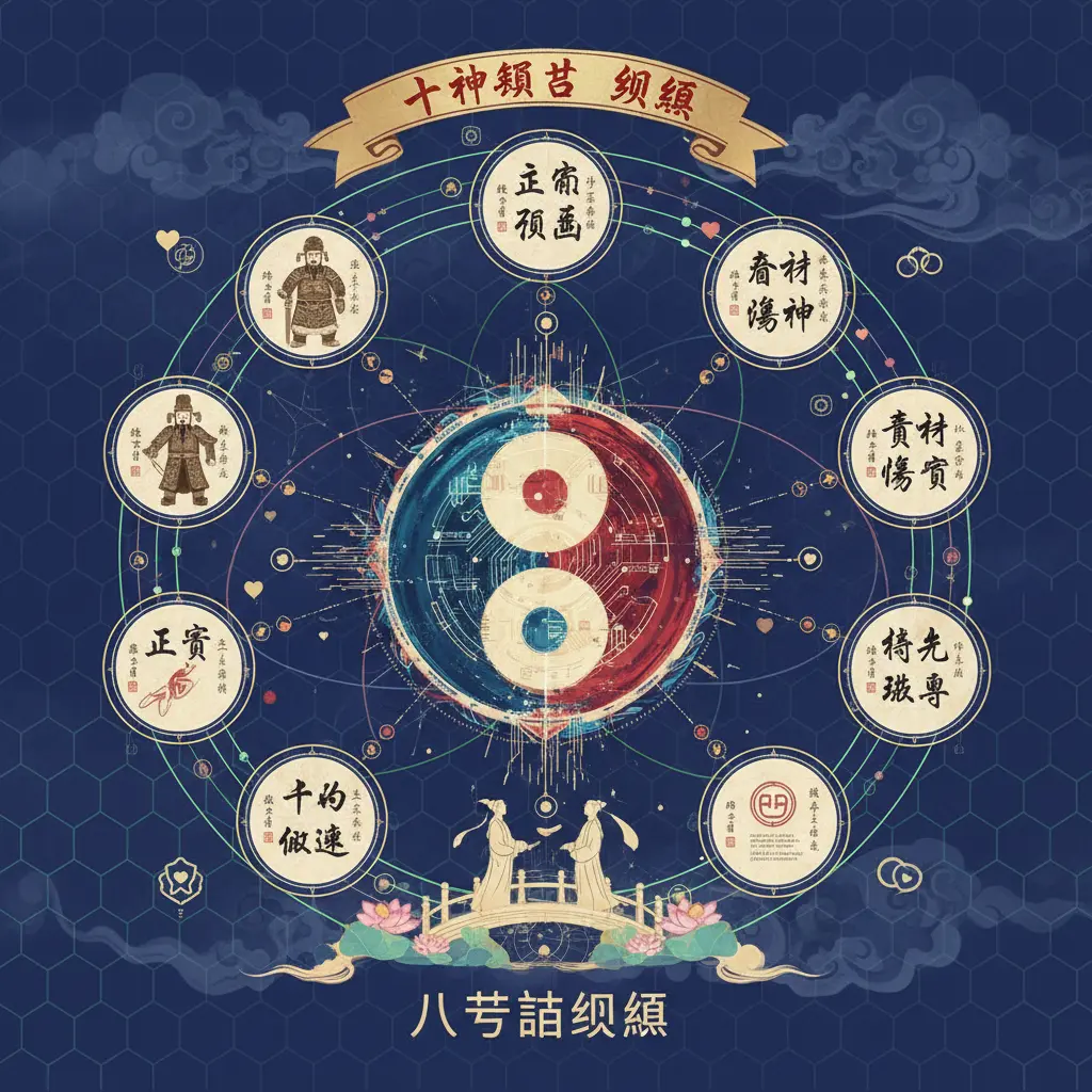 八字睇姻緣 - 十神組合