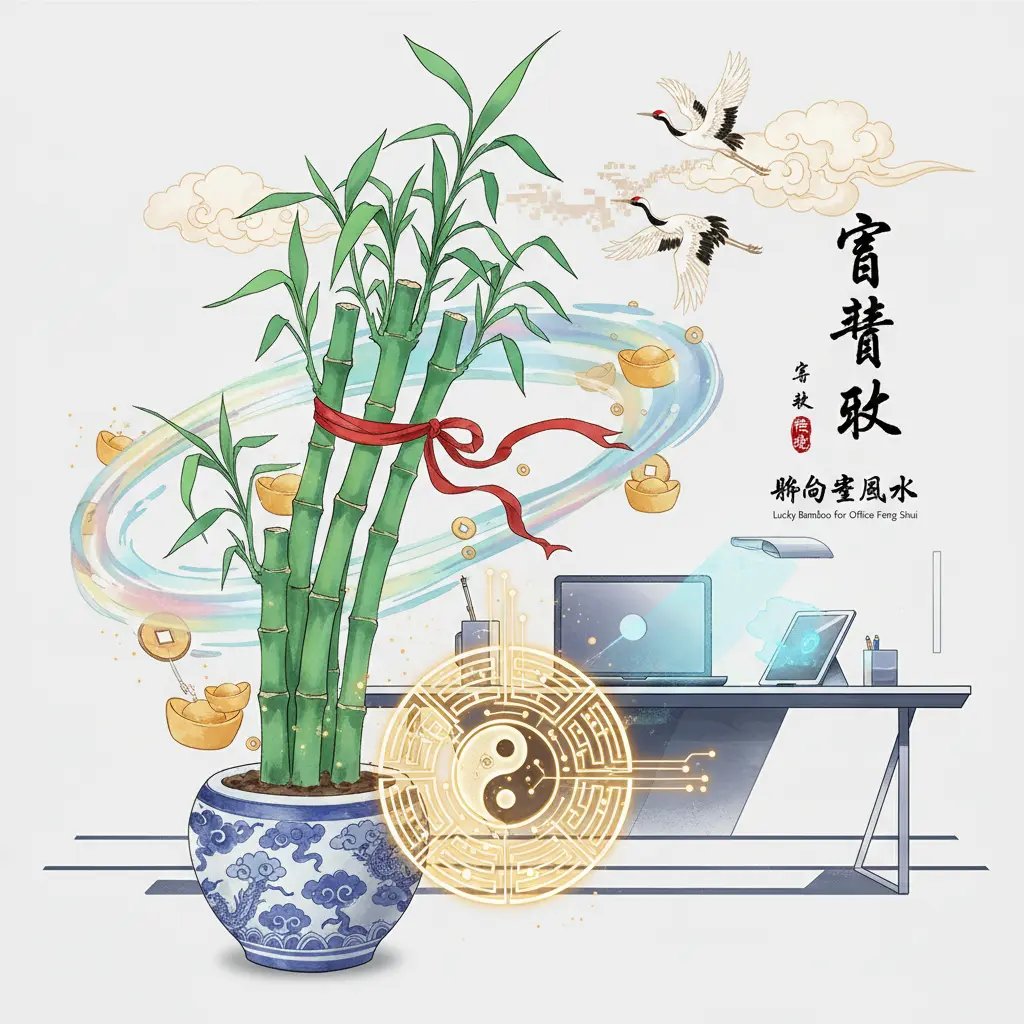 辦公室風水 - 富貴竹