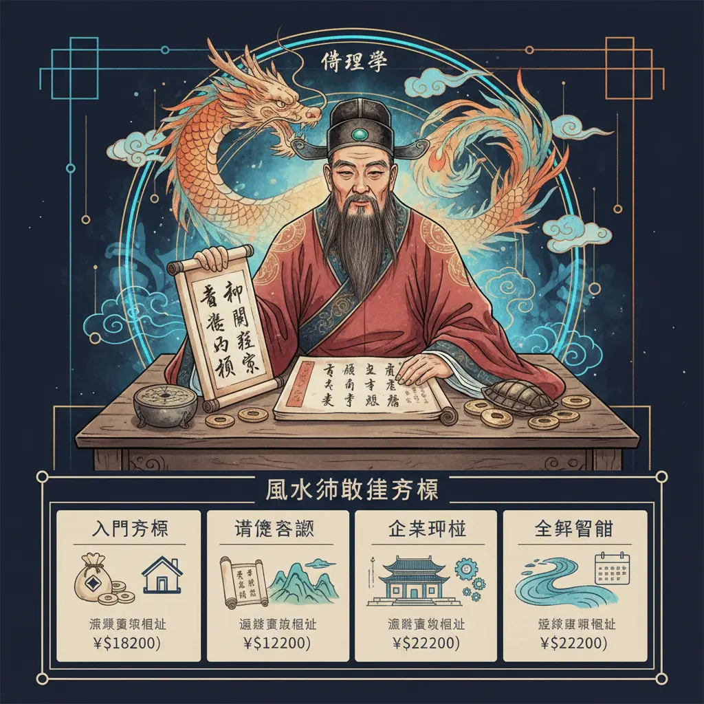 風水師收費方案 - 命理學