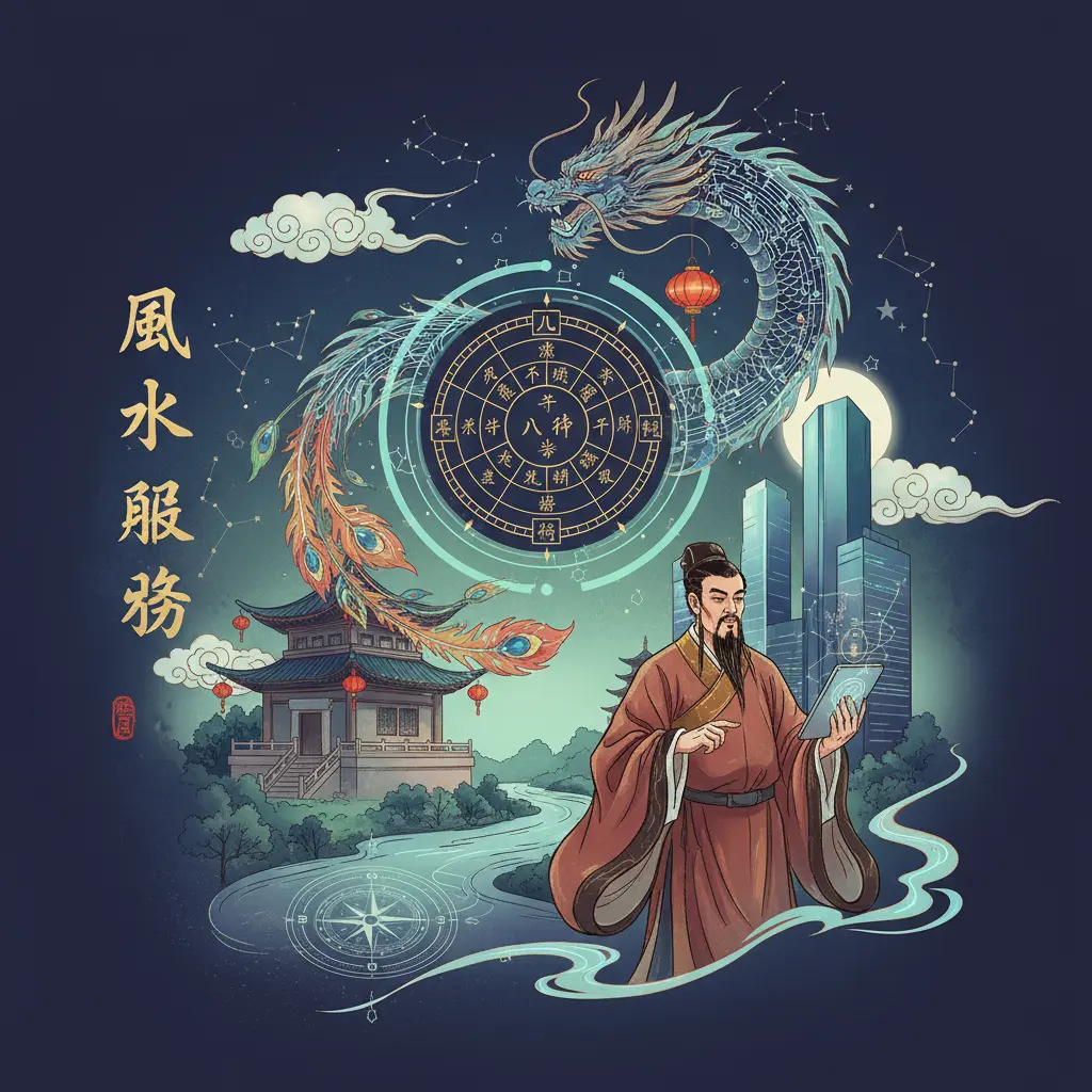 風水服務 - 八字命盤