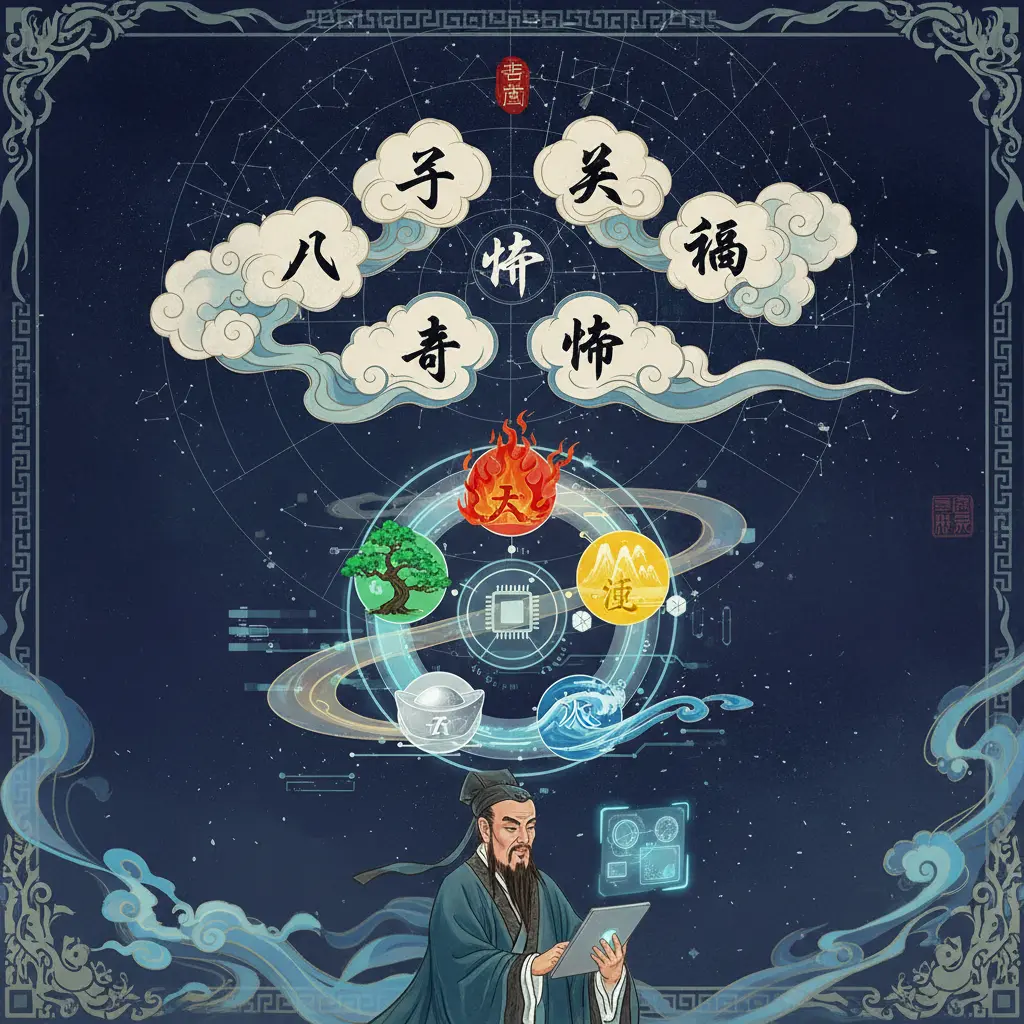 五行分析 - 八字命造