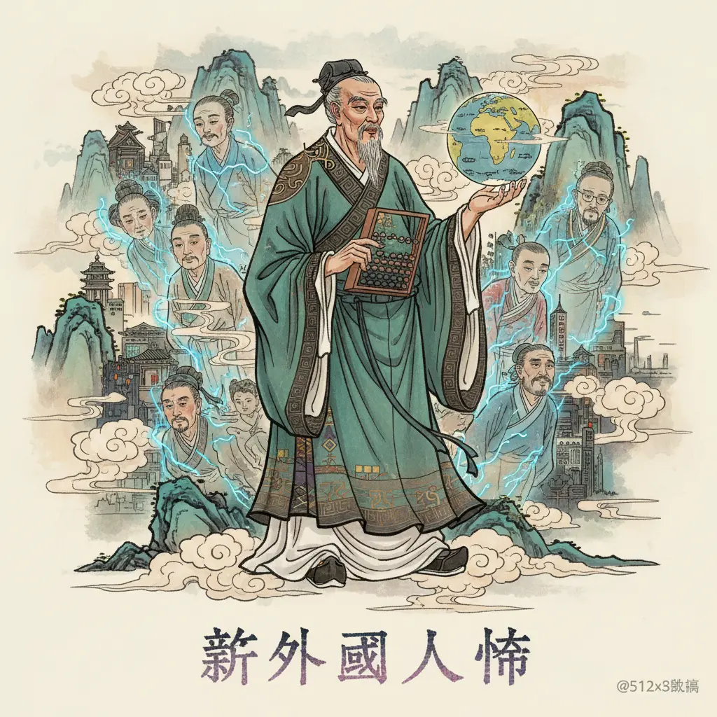 朱鵲橋 - 算外國人命
