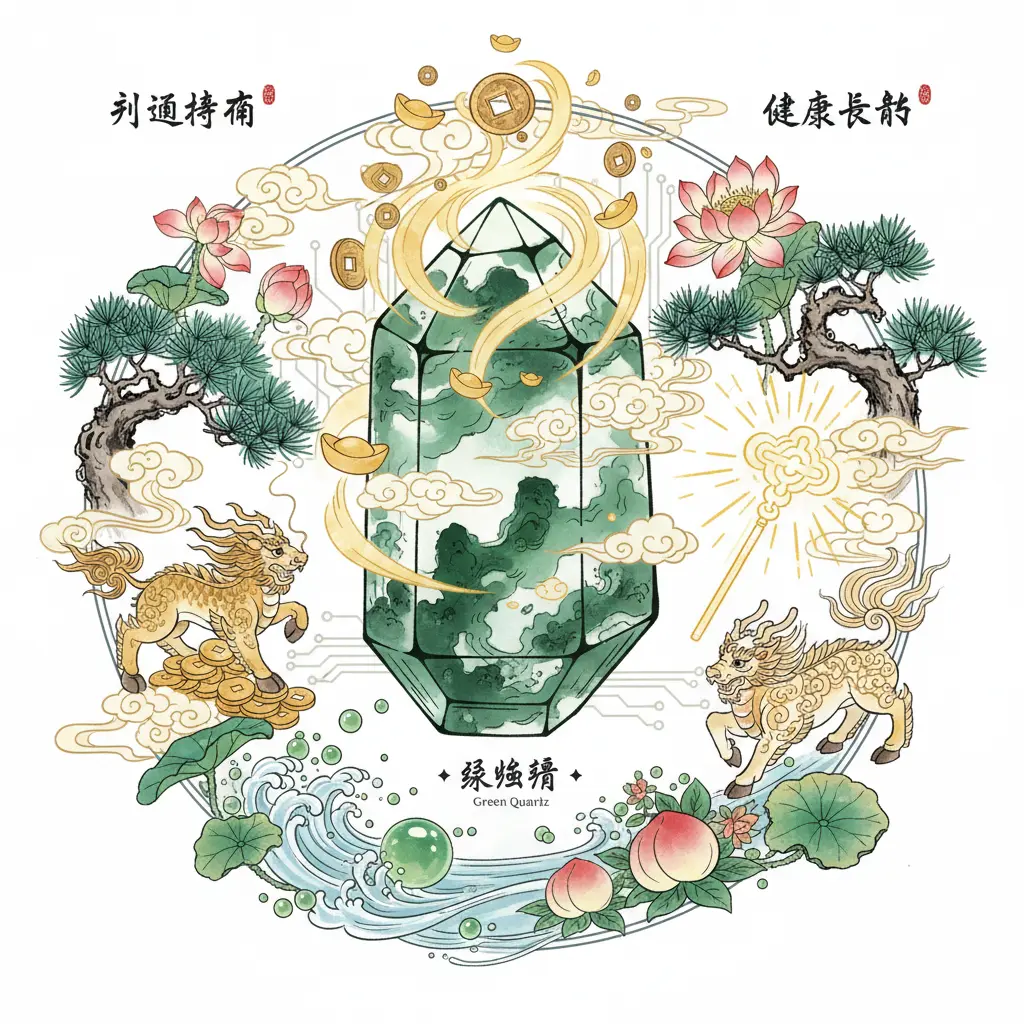 財運健康 - 綠幽靈