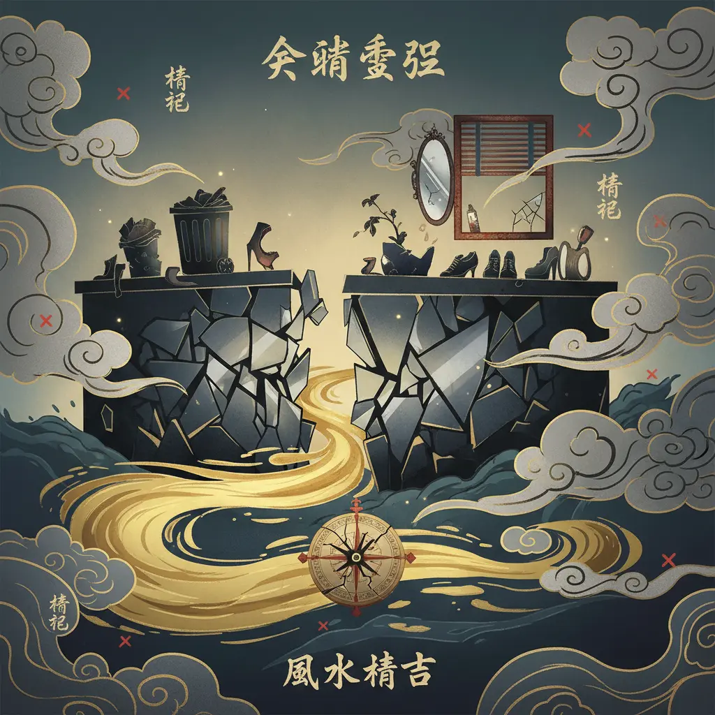 風水禁忌 - 財運受阻