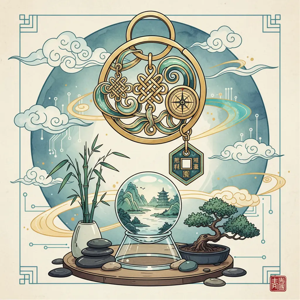 風水擺設 - 風水鑰匙圈