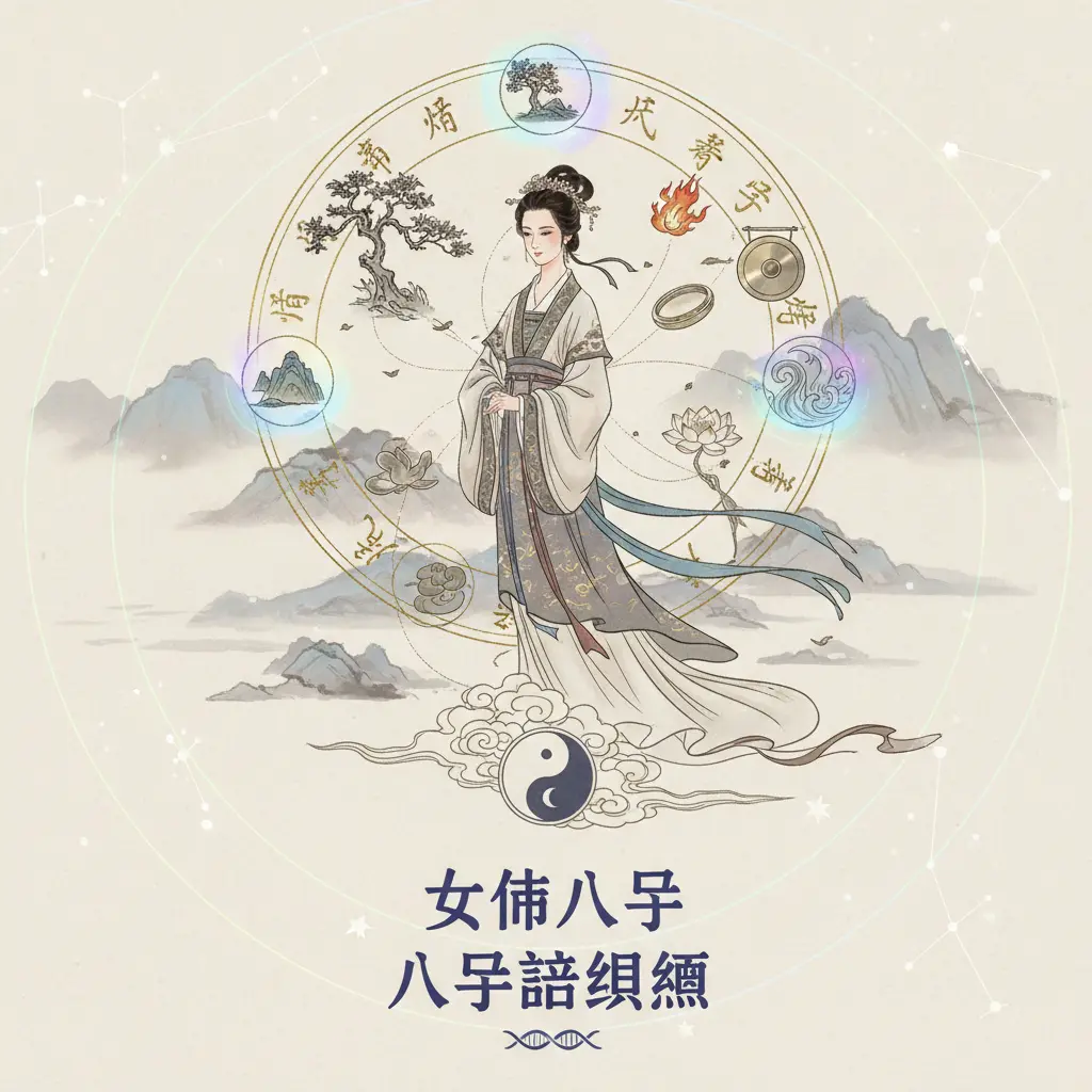 八字睇姻緣 - 女命八字