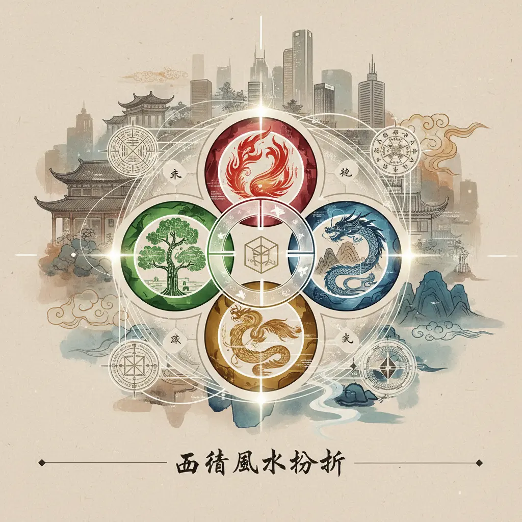 風水分析 - 五行