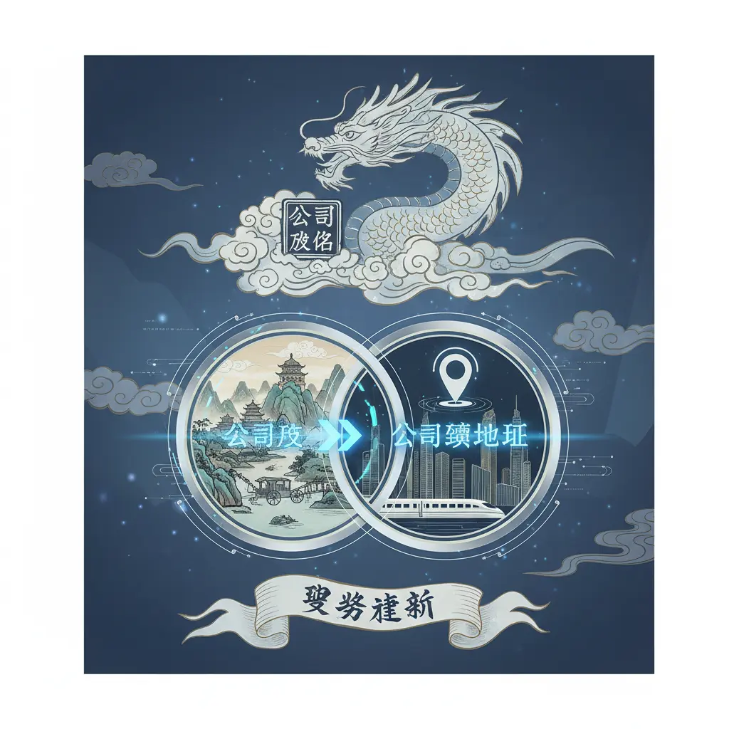 公司改名 - 公司轉地址