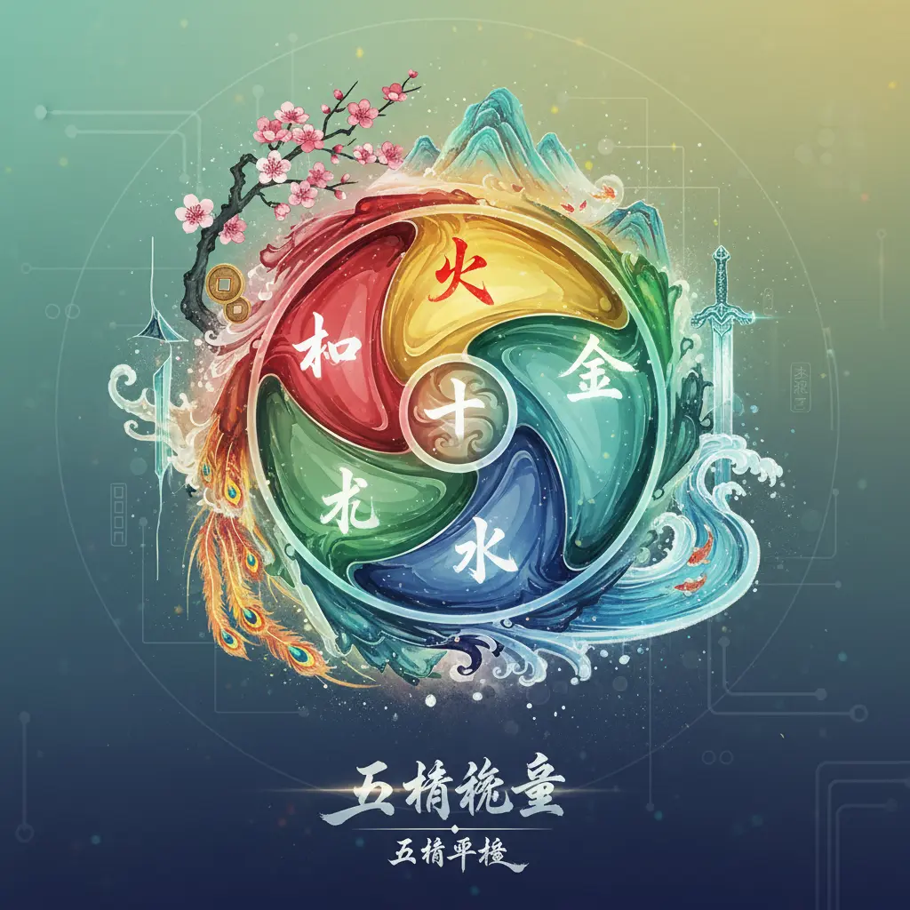 五行平衡 - 五行能量