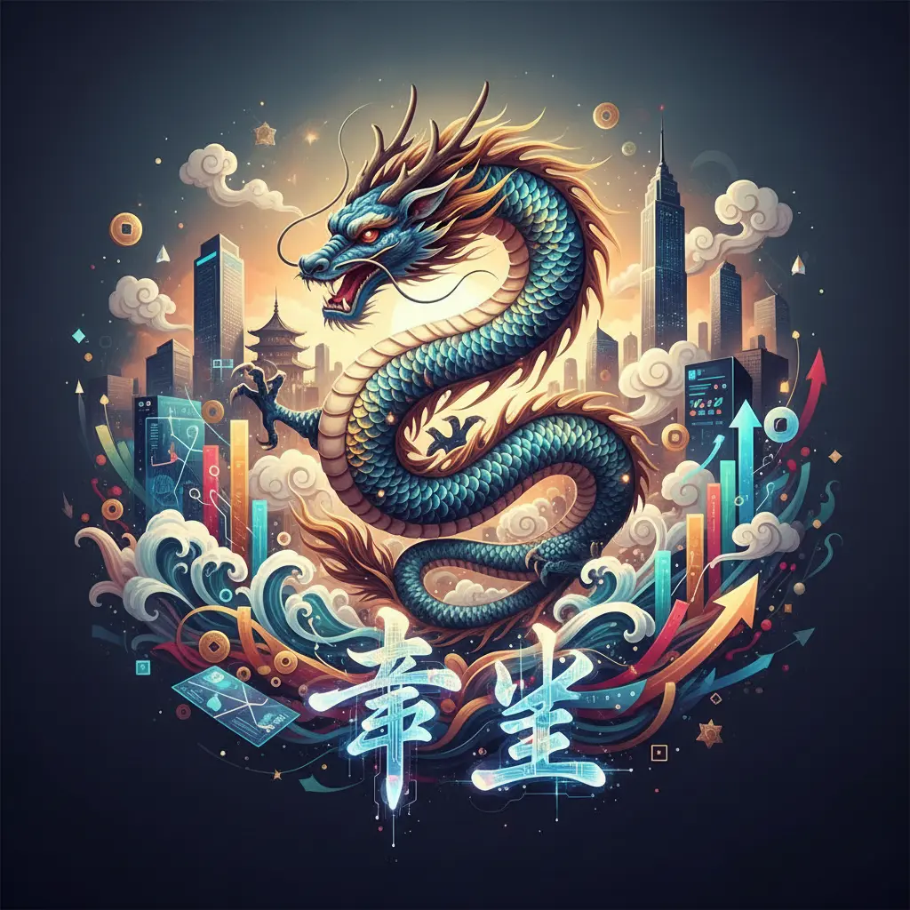 事業運 - 生肖龍