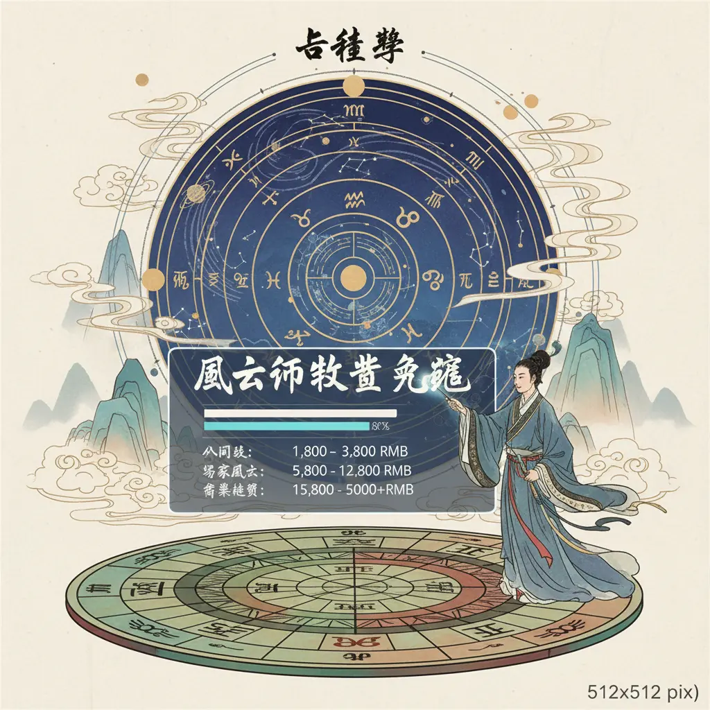 風水師收費範圍 - 占星學