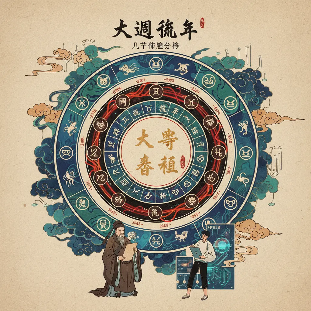八字命盤分析 - 大運流年