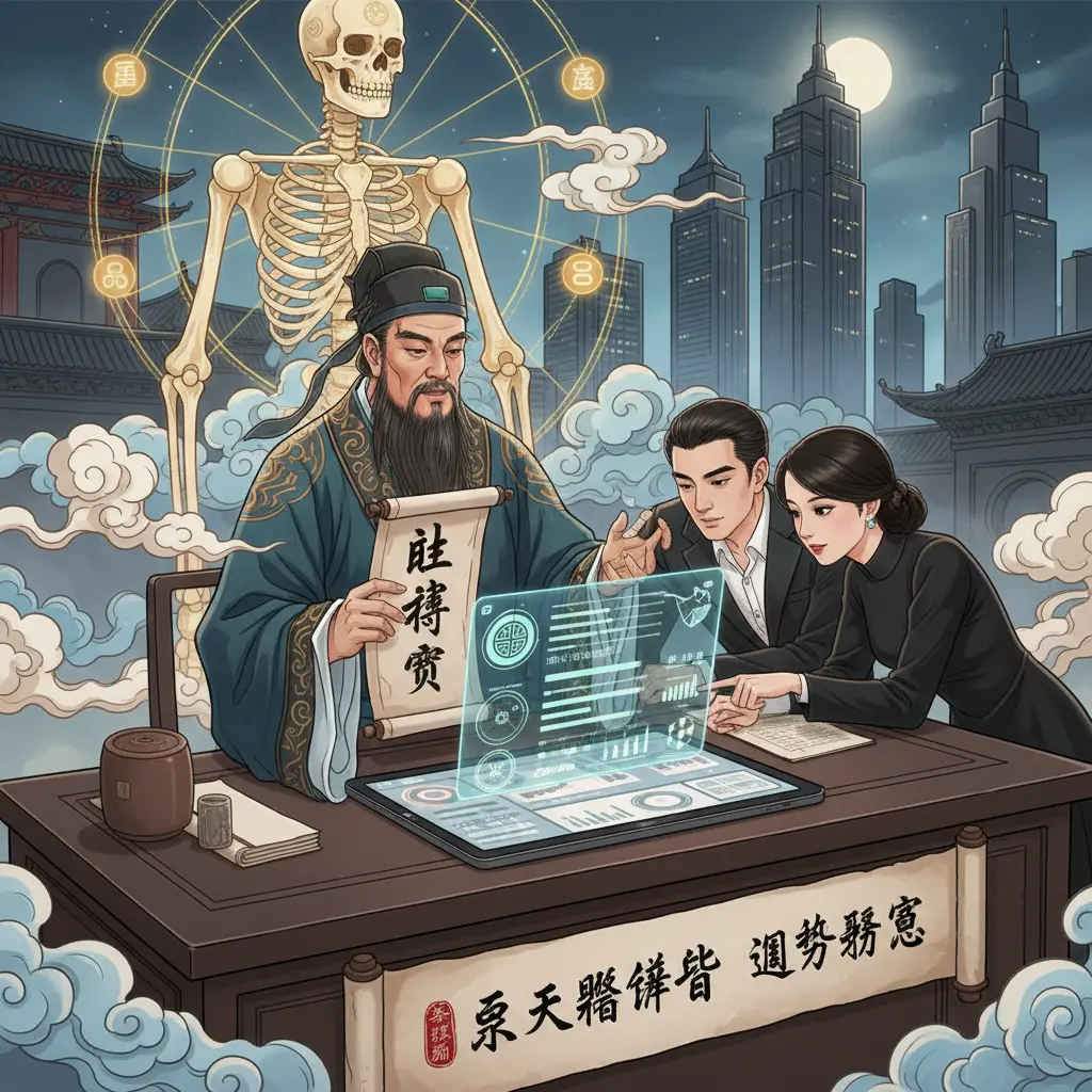 運勢預測 - 袁天罡稱骨