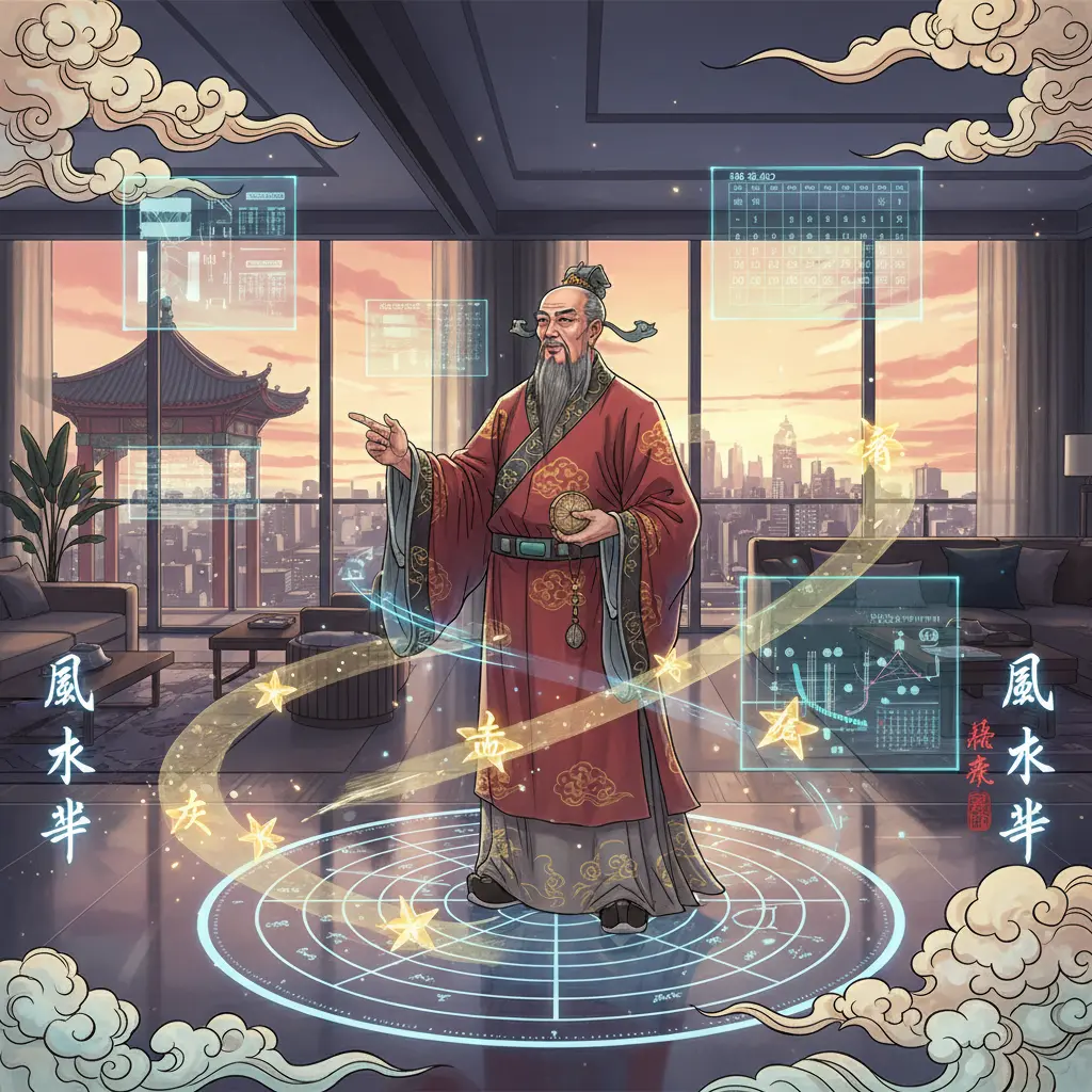 風水師父 - 玄空飛星風水