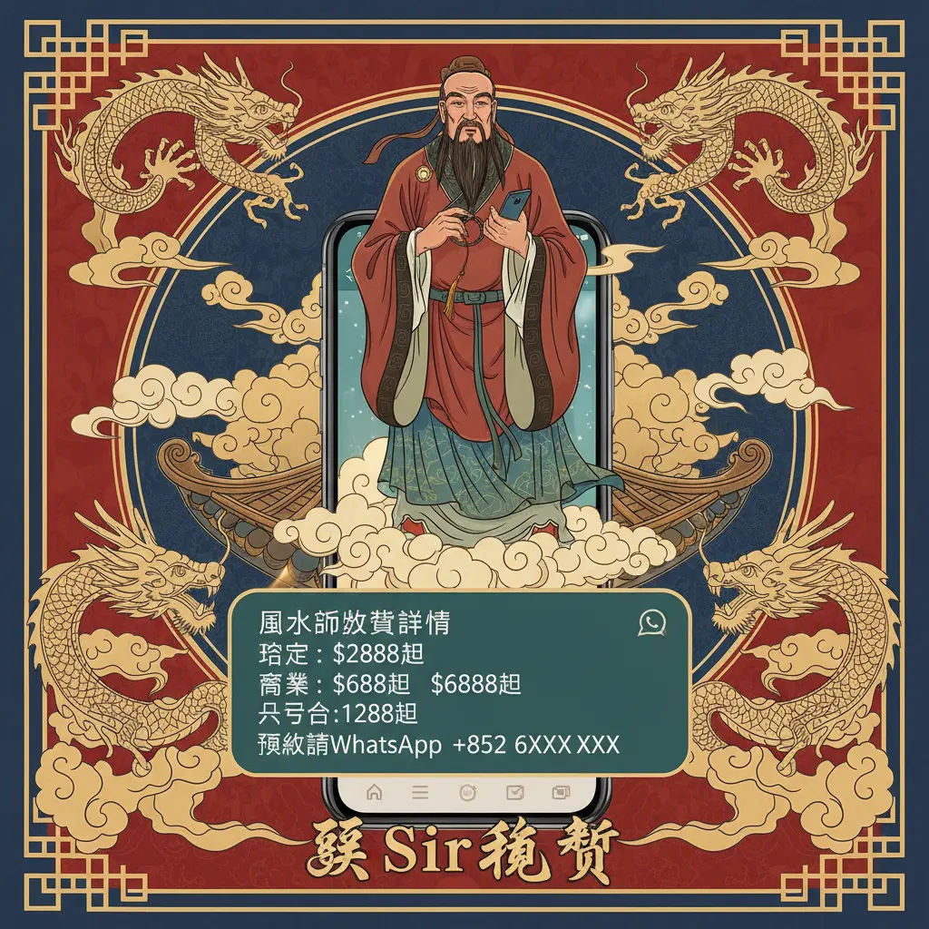風水師收費WhatsApp - 風水師傅黎Sir