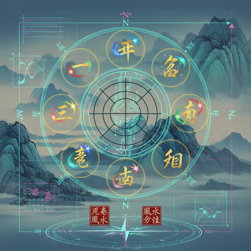 風水方位 - 飛星風水