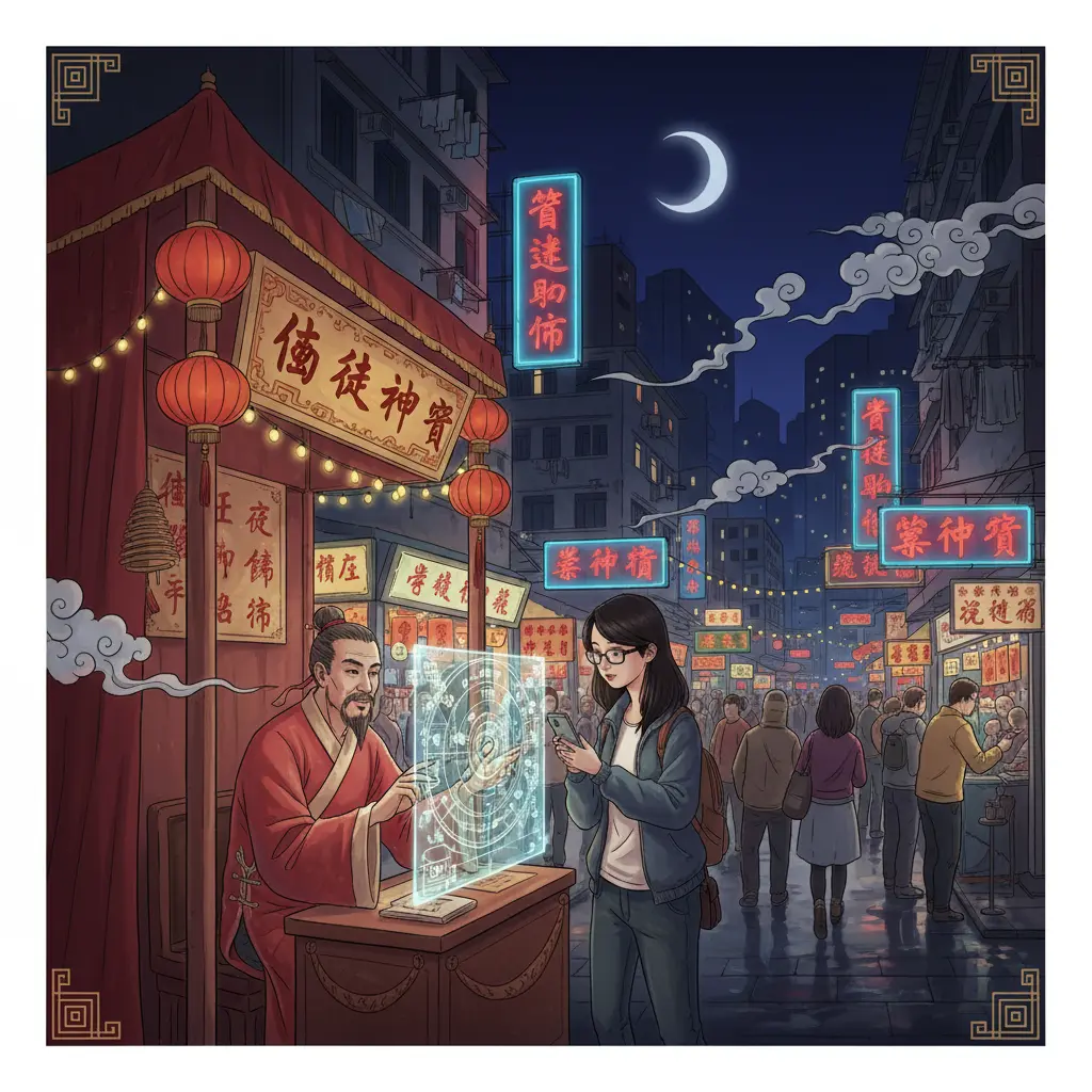 廟街算命 - 算命