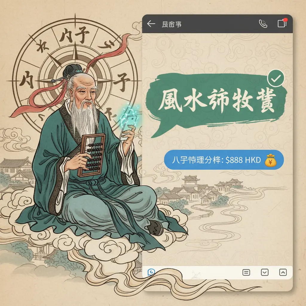 風水師收費WhatsApp - 八字命理