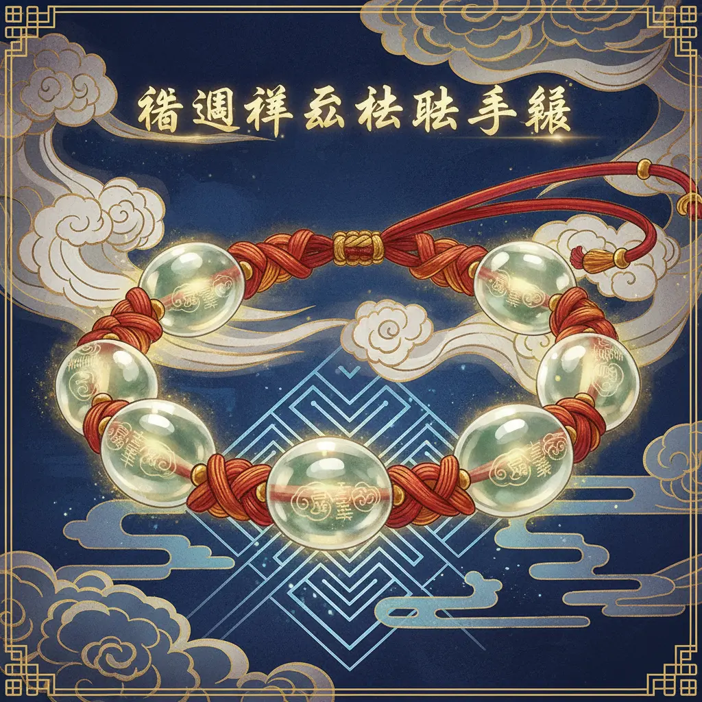 徐子平 - 増運祥雲法珠手繩