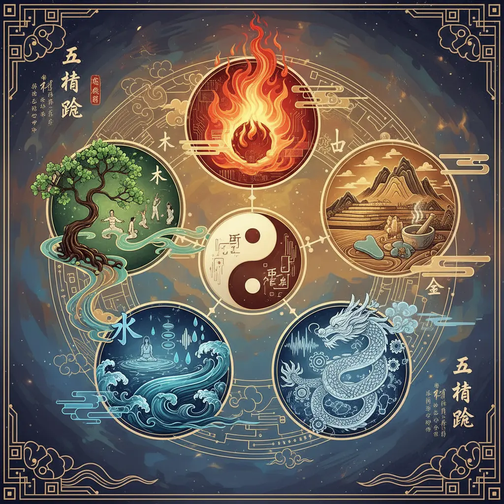五行理論 - 五行治療
