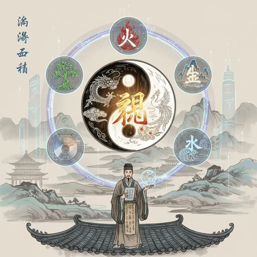 陰陽五行 - 儒家