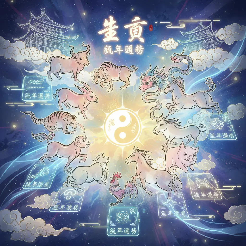 流年運勢 - 生肖