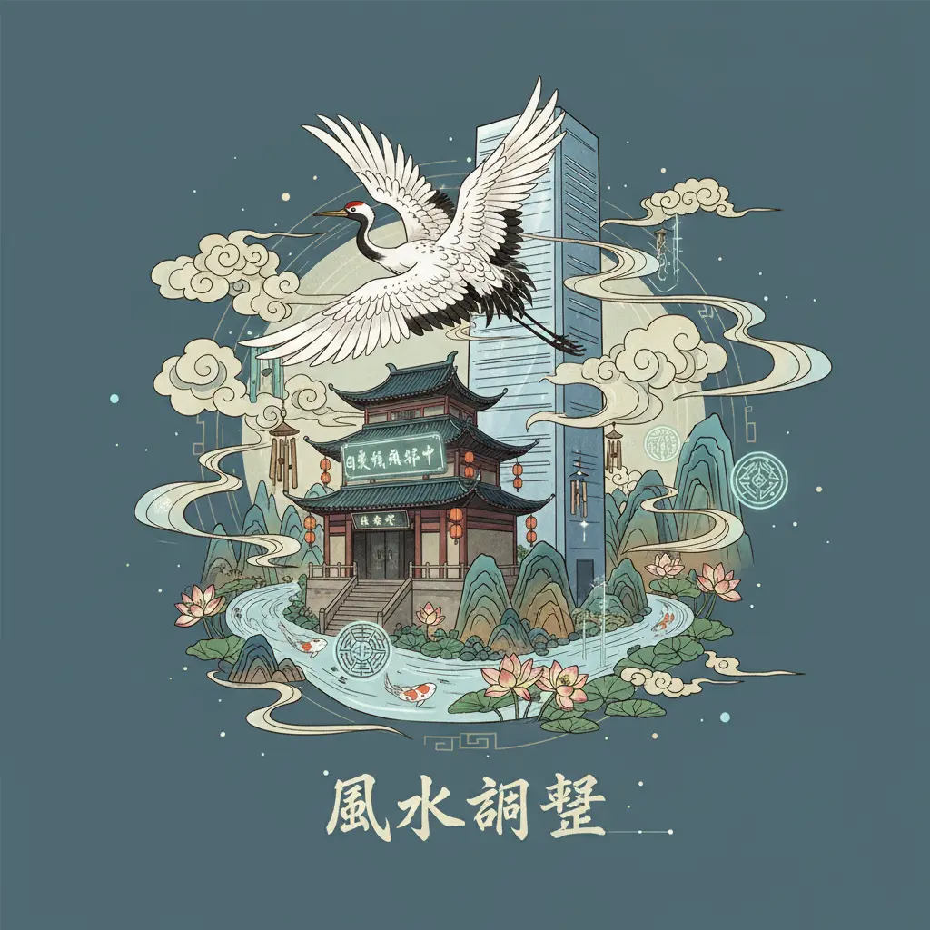 風水調整 - 白鶴鳴風水精品中心