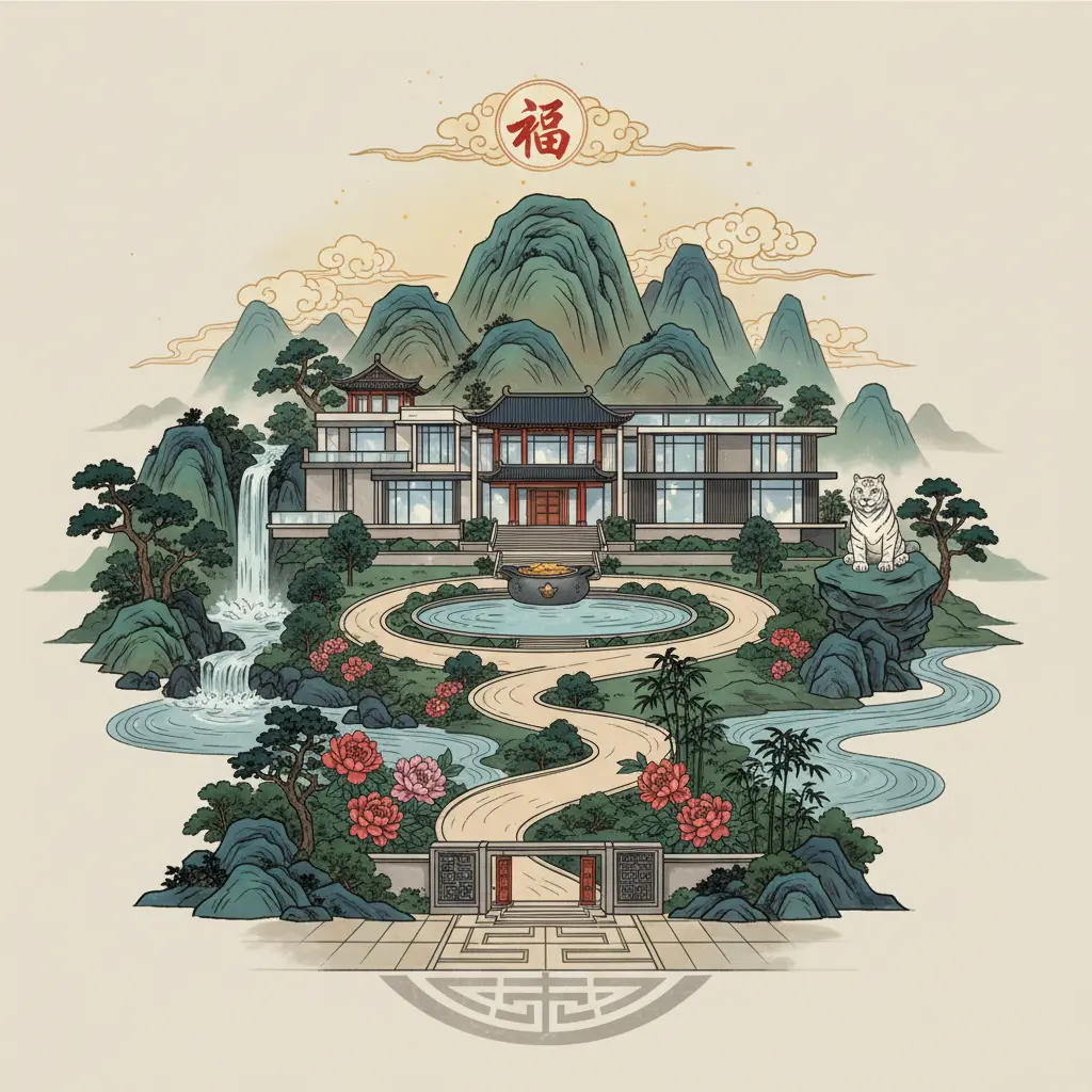 豪宅風水 - 風水寶地